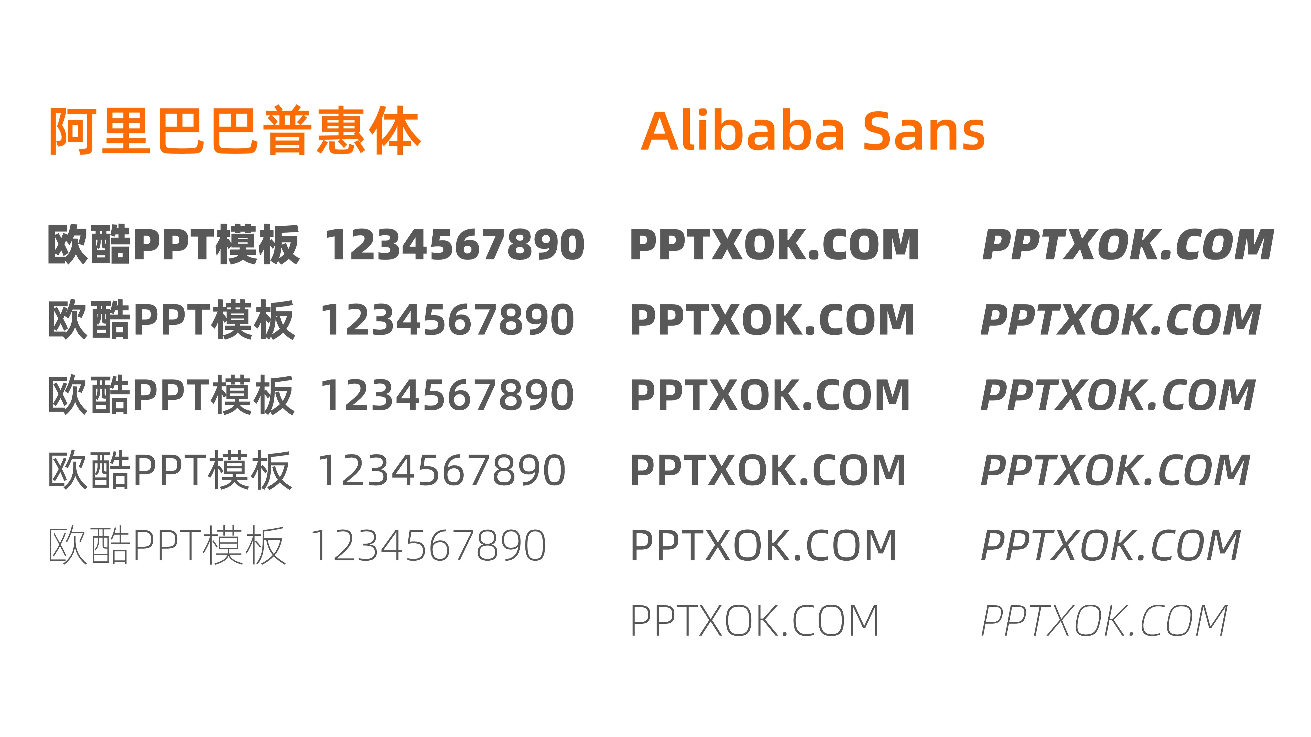 阿里巴巴普惠字体下载