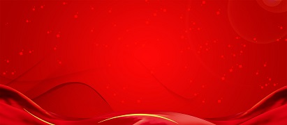 红绸红色背景 党建PPT封面背景图