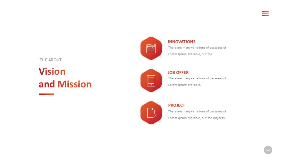 三项列表PPT图示