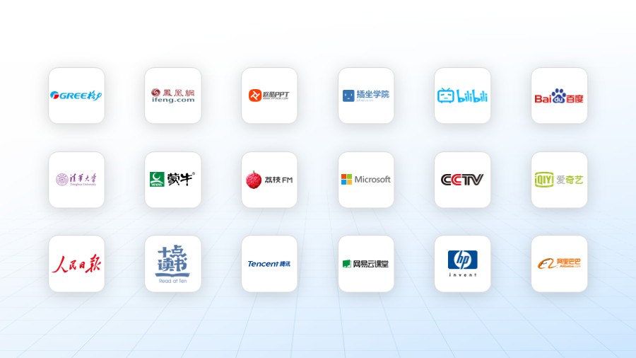 正方形卡片式品牌logo板式