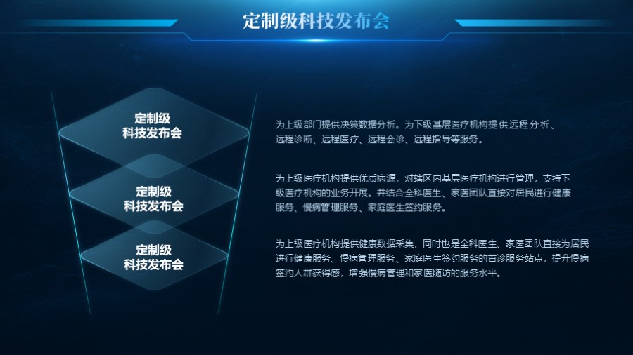 三段竖向排列PPT图示