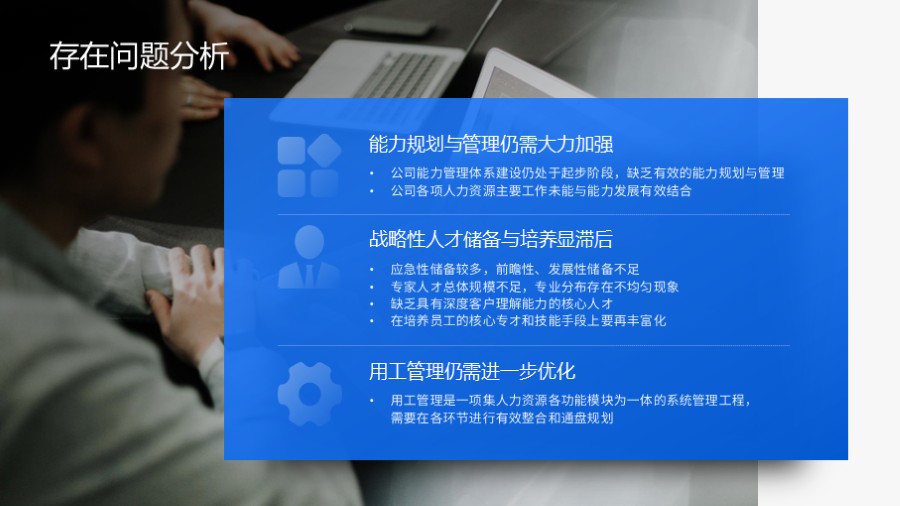 三段文字列表图文版式