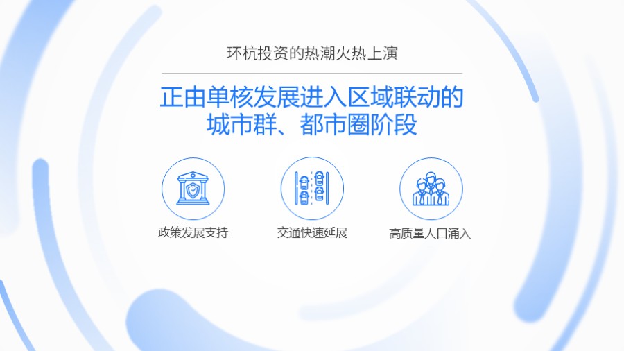 圆环环绕三项并列