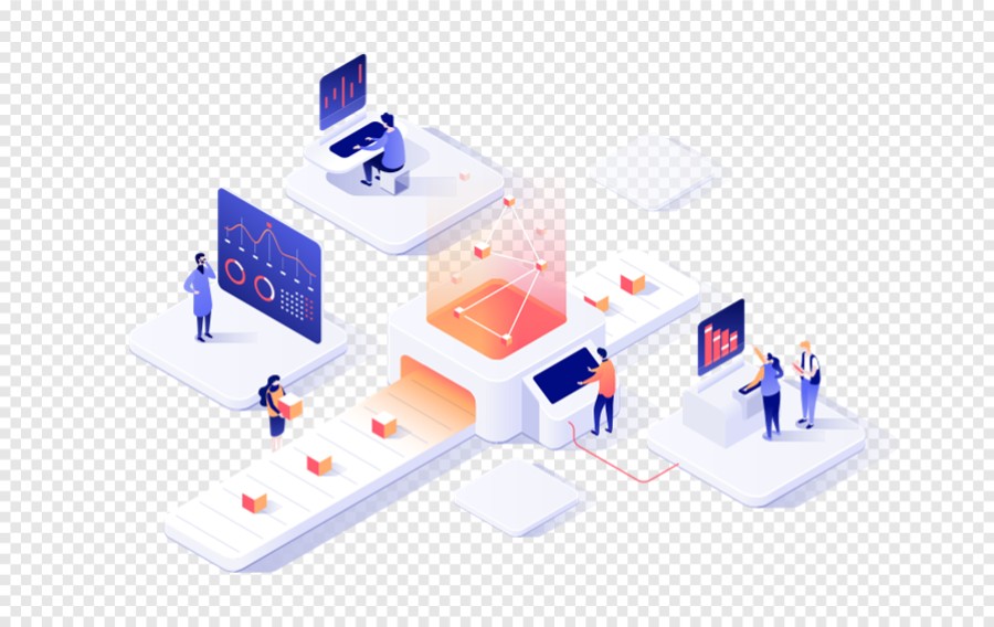 2.5D 电商物流传送带 插图