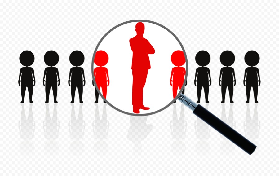 放大镜 发现人才 招聘 选人