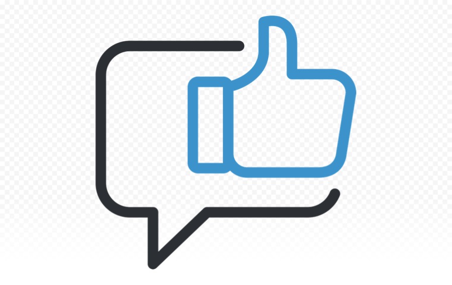 对话框点赞图标