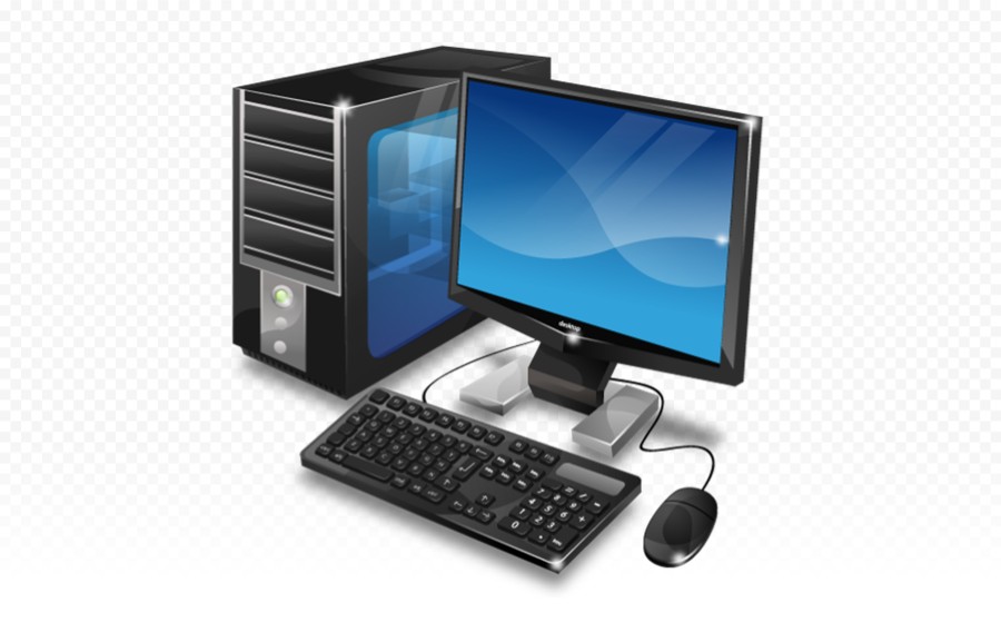 台式计算机电脑插画