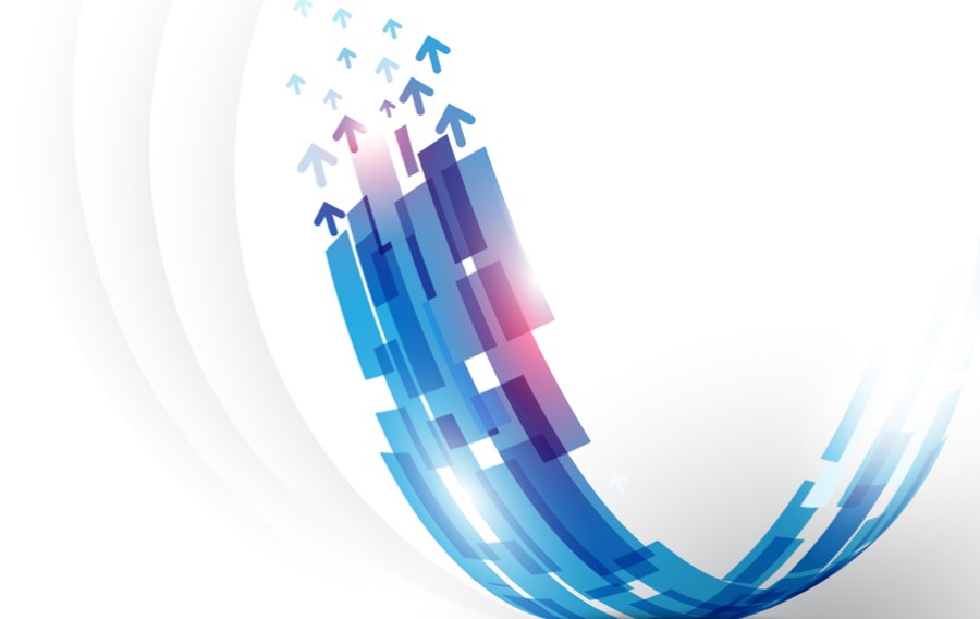 箭头曲面背景图