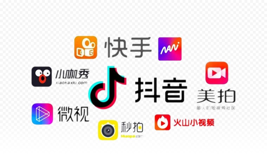 抖音快手短视频logo